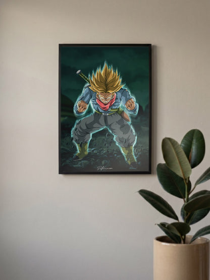 Trunks Dragon Ball Z Poster