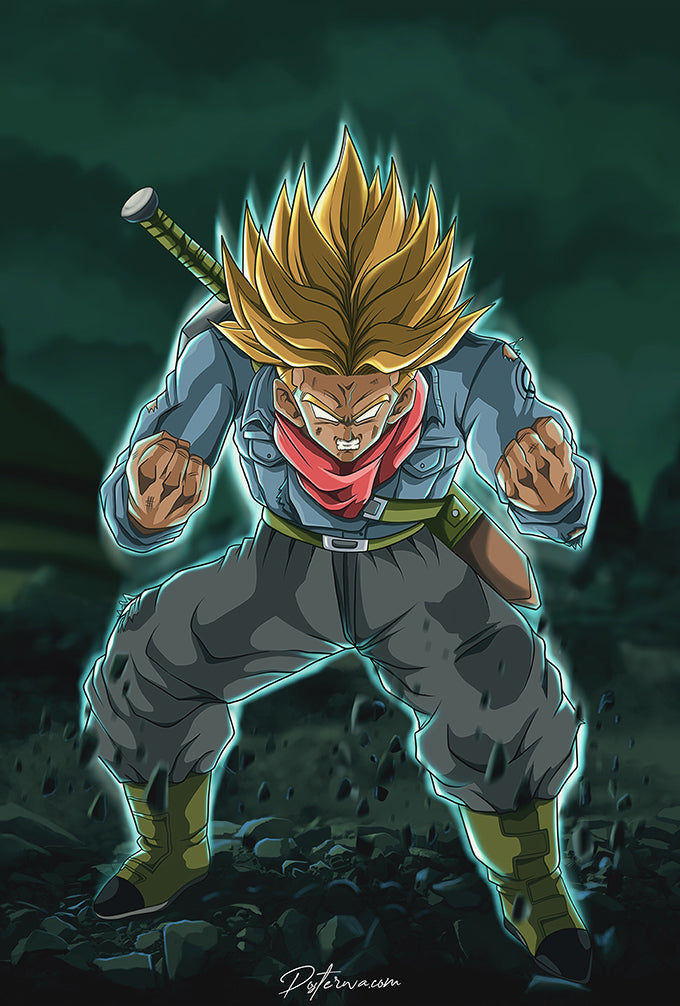 Trunks Dragon Ball Z Poster