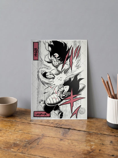 Dragon Ball Goku X Vegeta Poster
