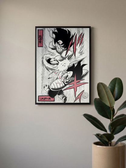 Dragon Ball Goku X Vegeta Poster