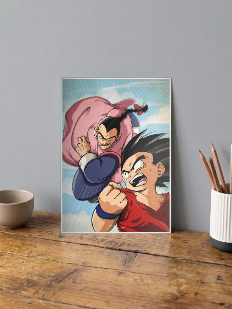 Goku Faceoff Poster