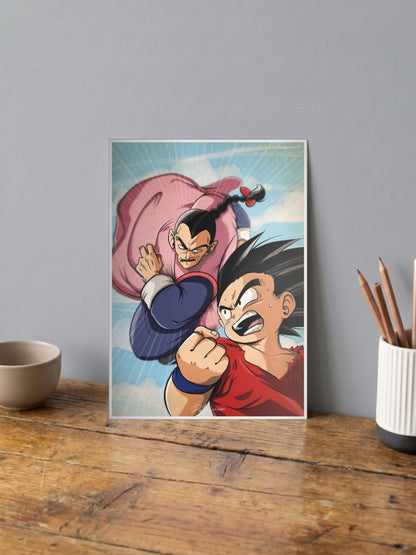 Goku Faceoff Poster