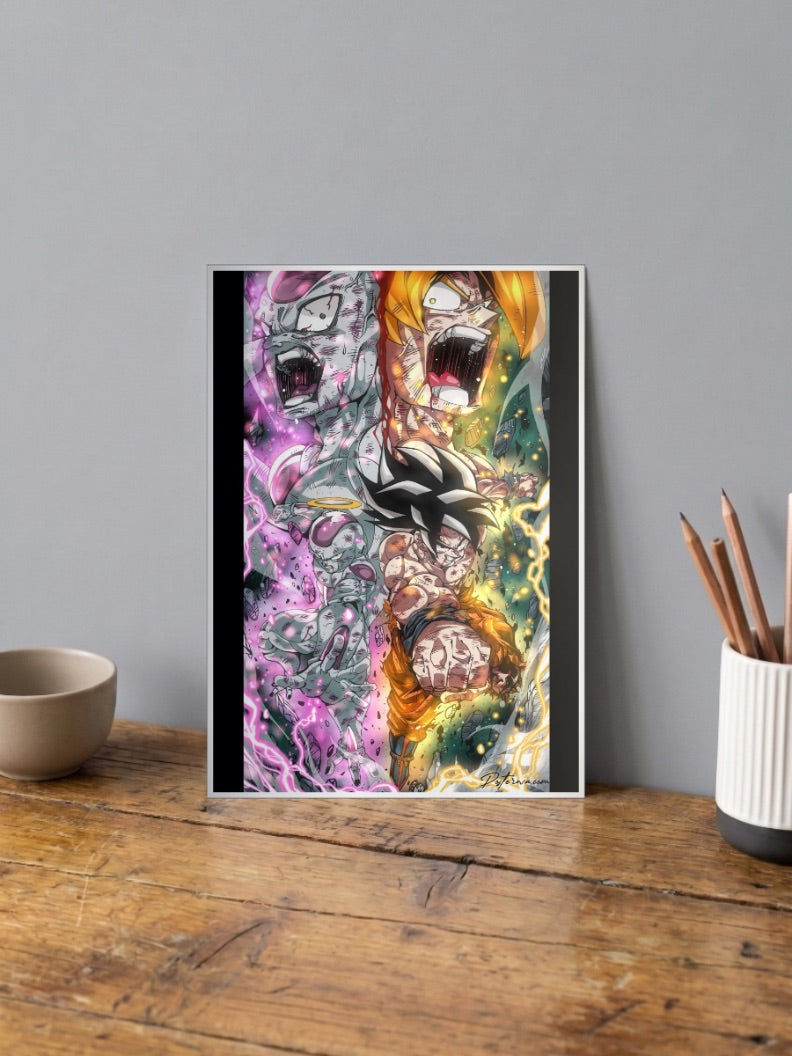 Goku x Frieza Poster