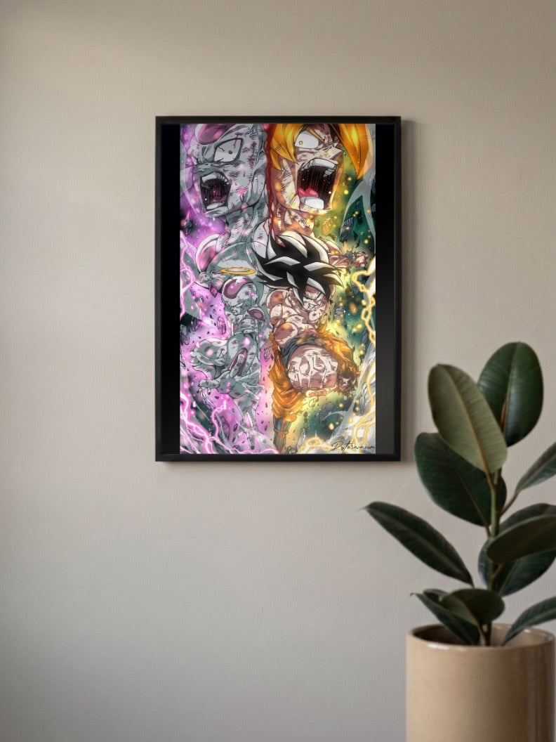 Goku x Frieza Poster