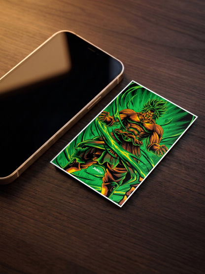 Broly Saiyaan Mode Poster