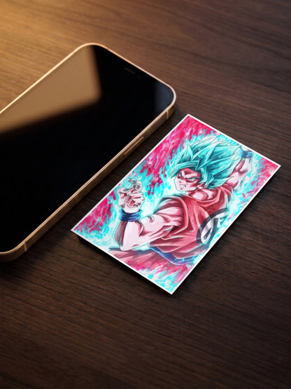 Super Saiyan God Goku Poster