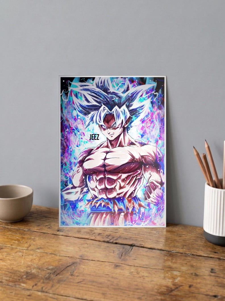Ultra Instinct Goku Poster