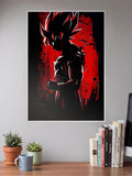 Dragon Ball Z GOKU Red and Black Poster