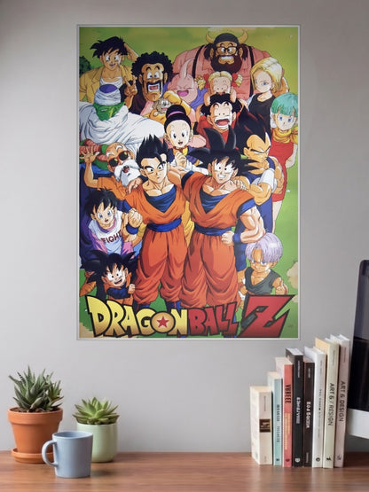 Dragon Ball Z Cast Poster Anime Poster