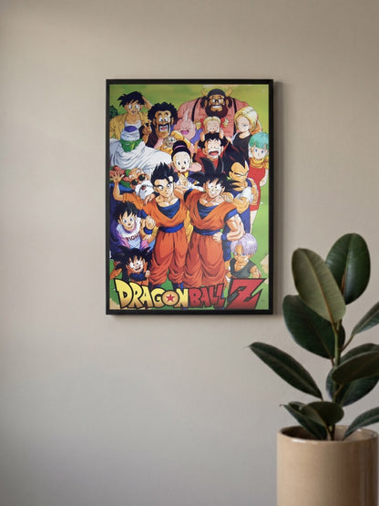 Dragon Ball Z Cast Poster Anime Poster