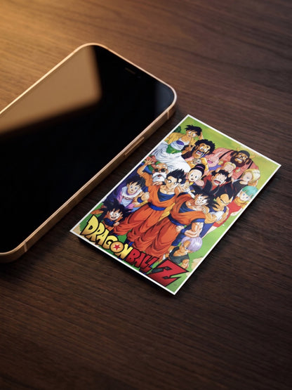 Dragon Ball Z Cast Poster Anime Poster