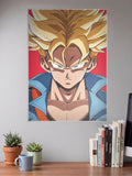 Future Trunks Super Saiyan Anime Poster