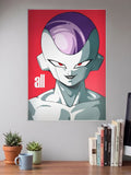 Frieza First Form Portrait Anime Poster