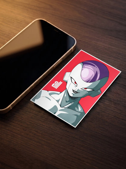 Frieza First Form Portrait Anime Poster