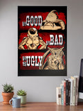 Good Bad And Ugly Dragon Ball Anime Poster