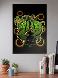 Shenron Dragon Balls Art Anime Poster