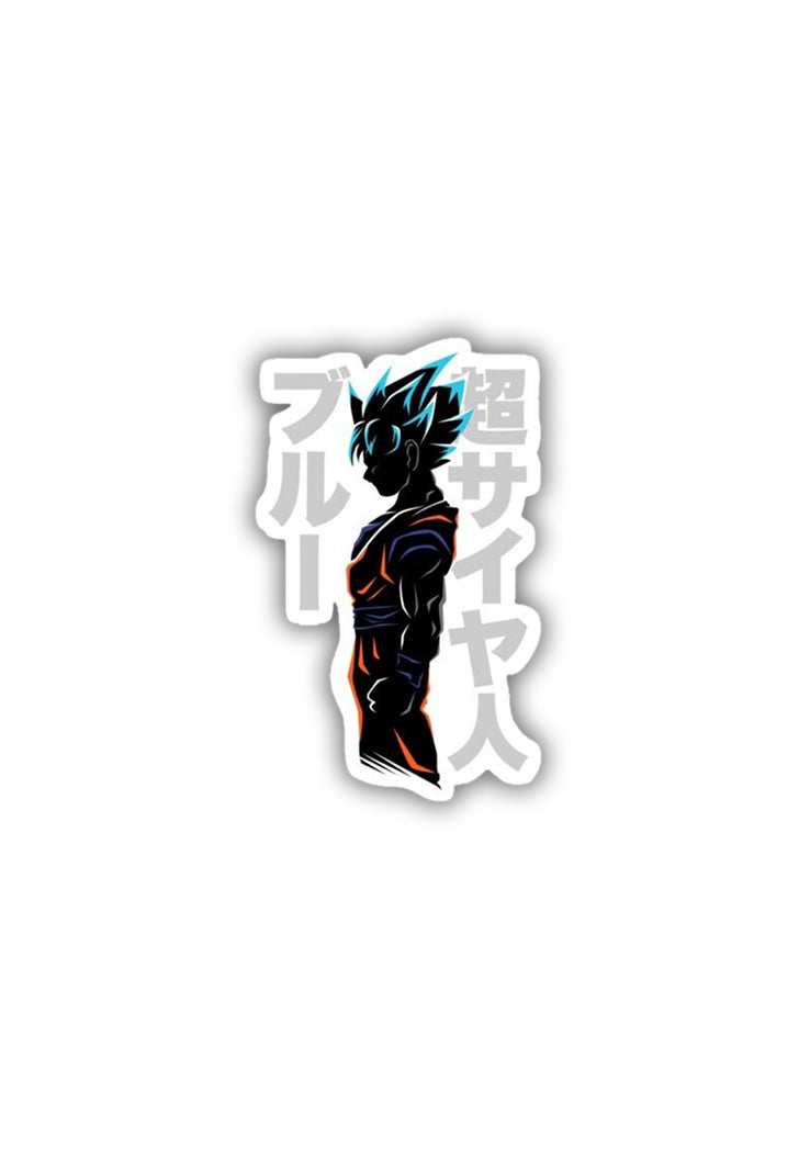 Super Saiyan Goku Blue Sticker