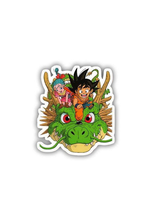 Shenron Goku Sticker