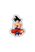 Goku Sitting Sticker