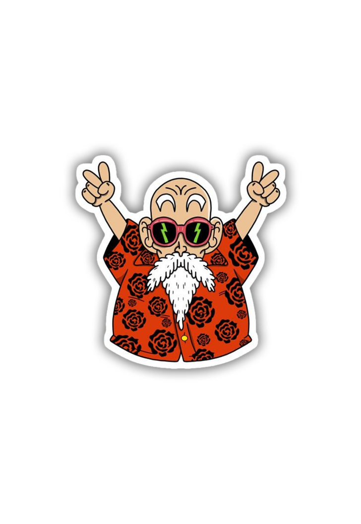 Master roshi Sticker – Posterwa