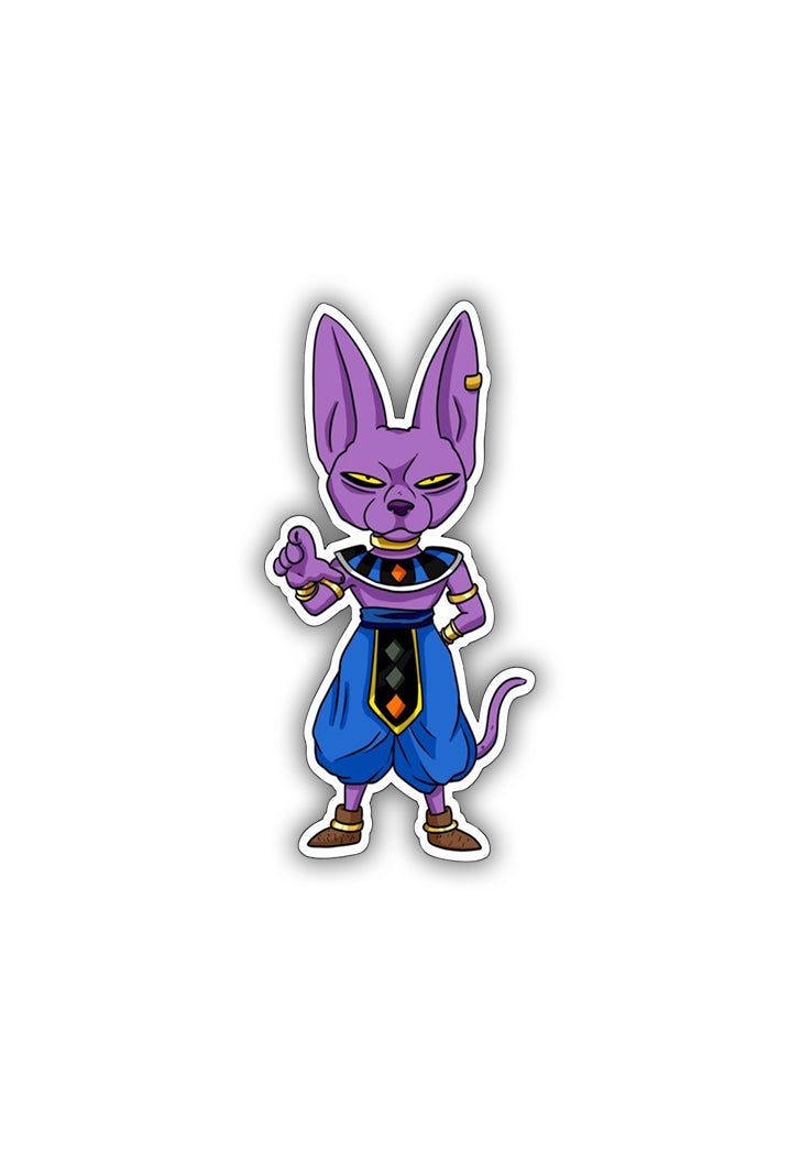 Beerus Sticker