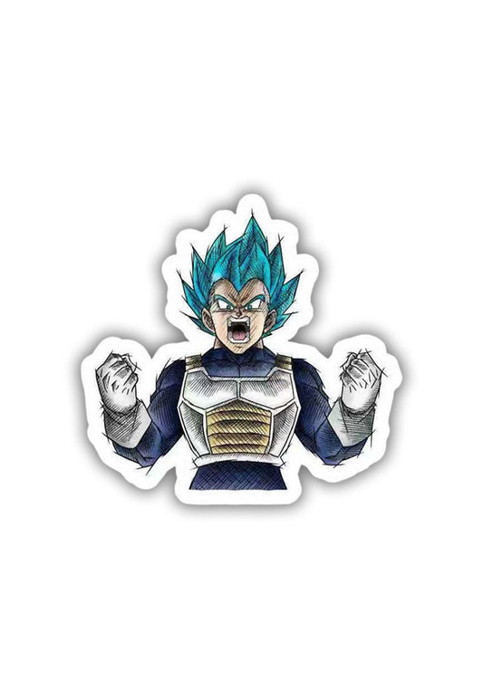 Vegeta Blue Sticker