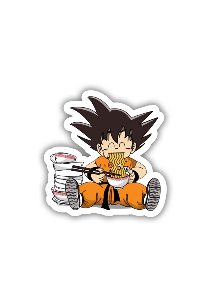 Goku Ramen Sticker