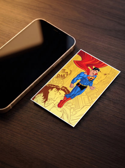 Superman | Power Of Heroism Classic | Comic Poster