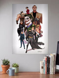 Batman Dark Knight Collage DC Poster