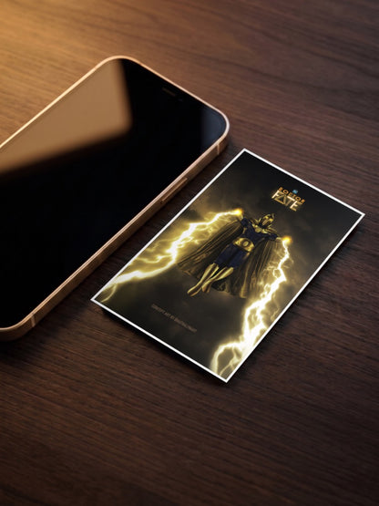 Doctor Fate Lightning Art DC Poster