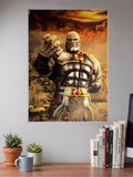 Darkseid Apocalyptic Portrait DC Poster