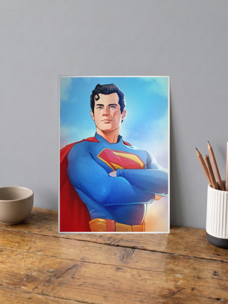 Superman Classic Portrait DC Poster