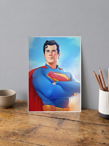 Superman Classic Portrait DC Poster