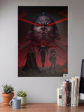 Darkseid Justice League Scene DC Poster
