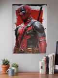 Deadpool Sword Portrait Marvel Poster