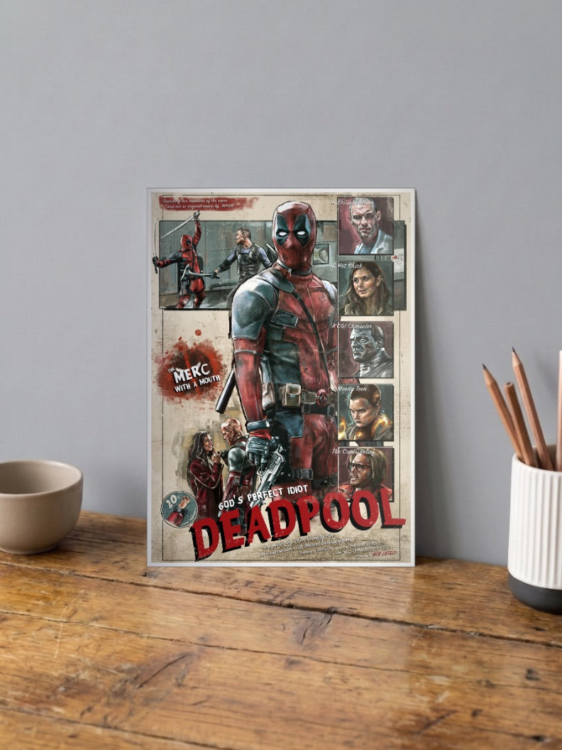 Deadpool Cover Poster