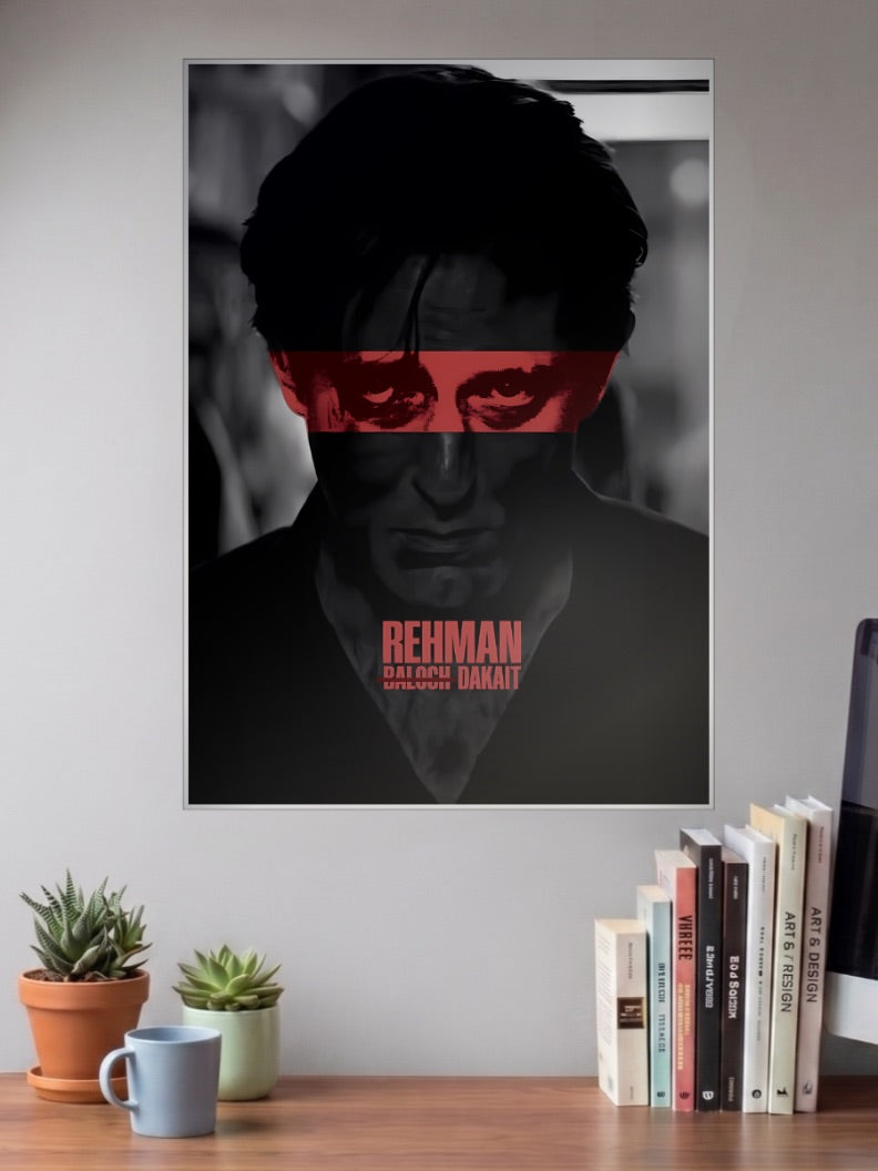Rehman Baloch Dakait Bollywood Movie Poster