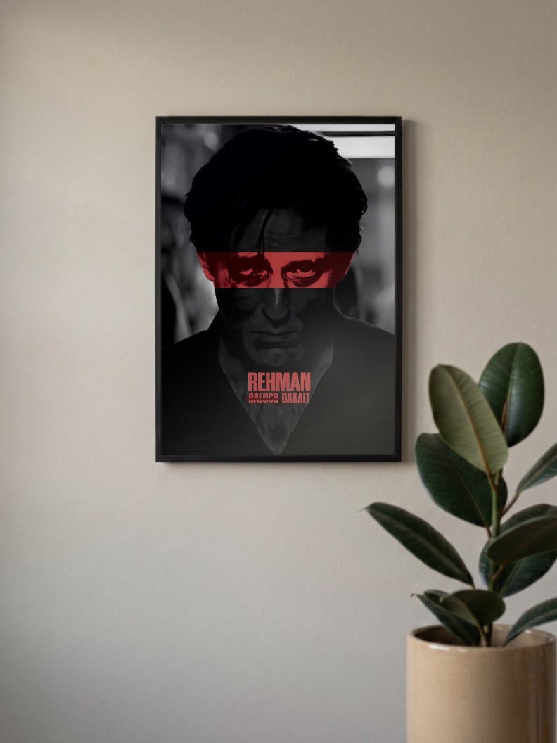 Rehman Baloch Dakait Bollywood Movie Poster