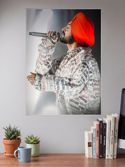 Diljit Dosanjh Live Performance Singers Poster