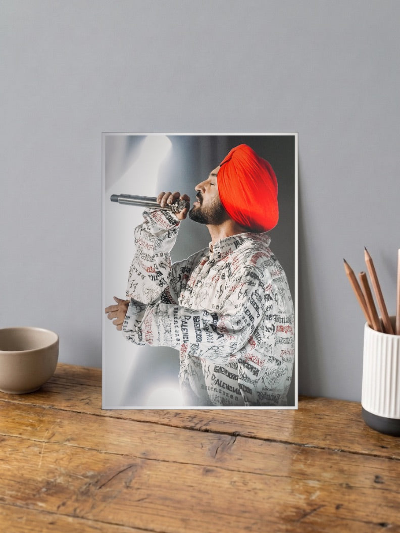 Diljit Dosanjh Live Performance Singers Poster