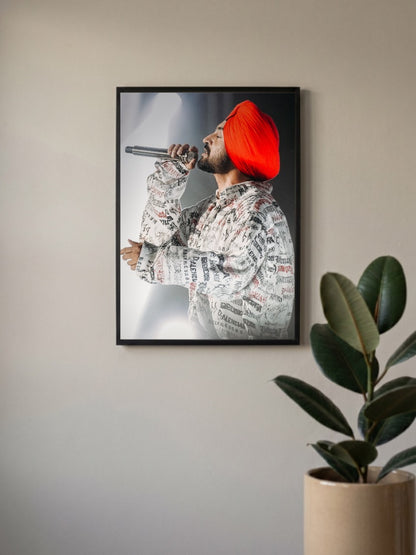 Diljit Dosanjh Live Performance Singers Poster
