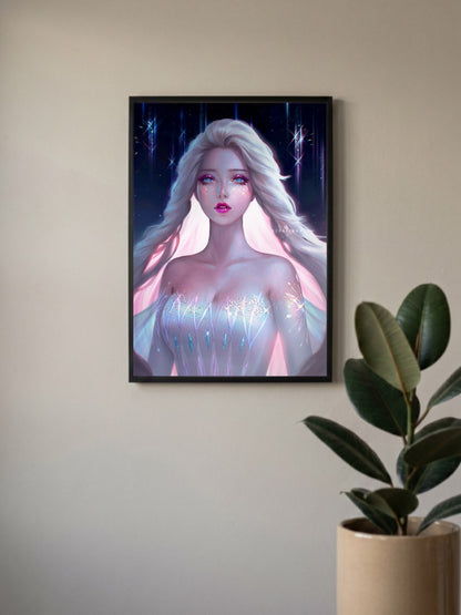 Elsa unreal art Poster