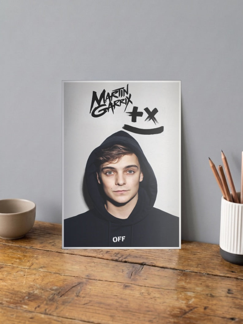Martin Garrix Hoodie Portrait DJ Poster