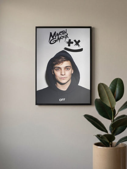 Martin Garrix Hoodie Portrait DJ Poster