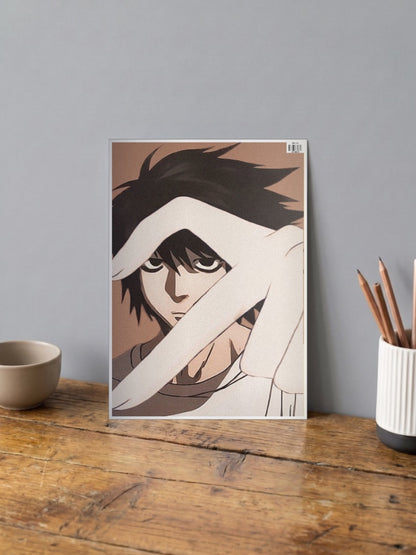 L Death Note Poster