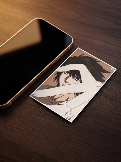 L Death Note Poster
