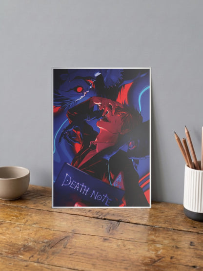 Light Yagami Ryuk Scene Anime Poster