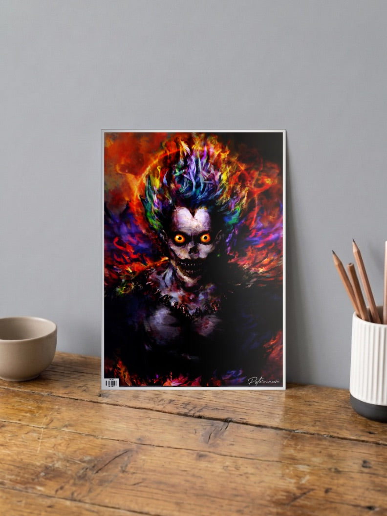 From the Death Realm | Ryuk Death Note | Anime Poster
