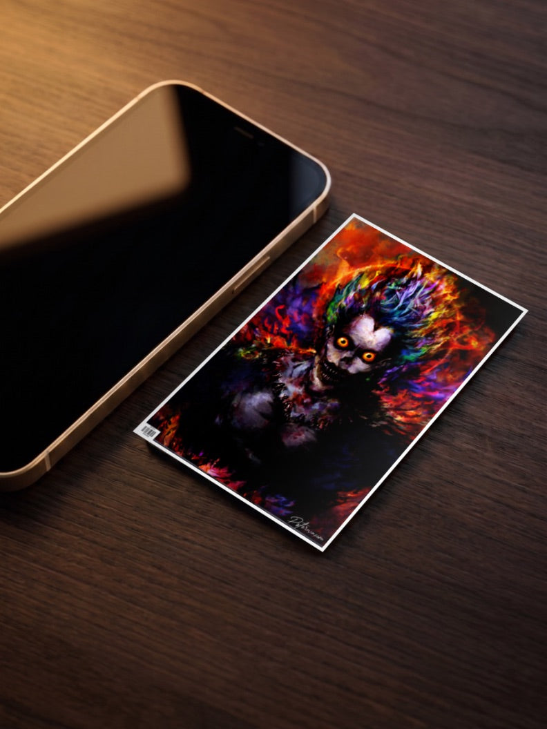 From the Death Realm | Ryuk Death Note | Anime Poster