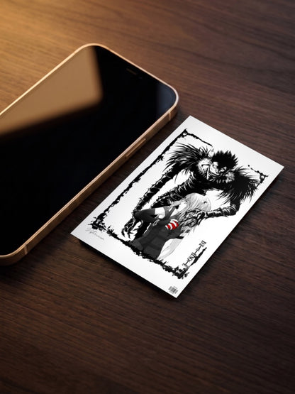 Death Note Ryuk Misa Art Anime Poster